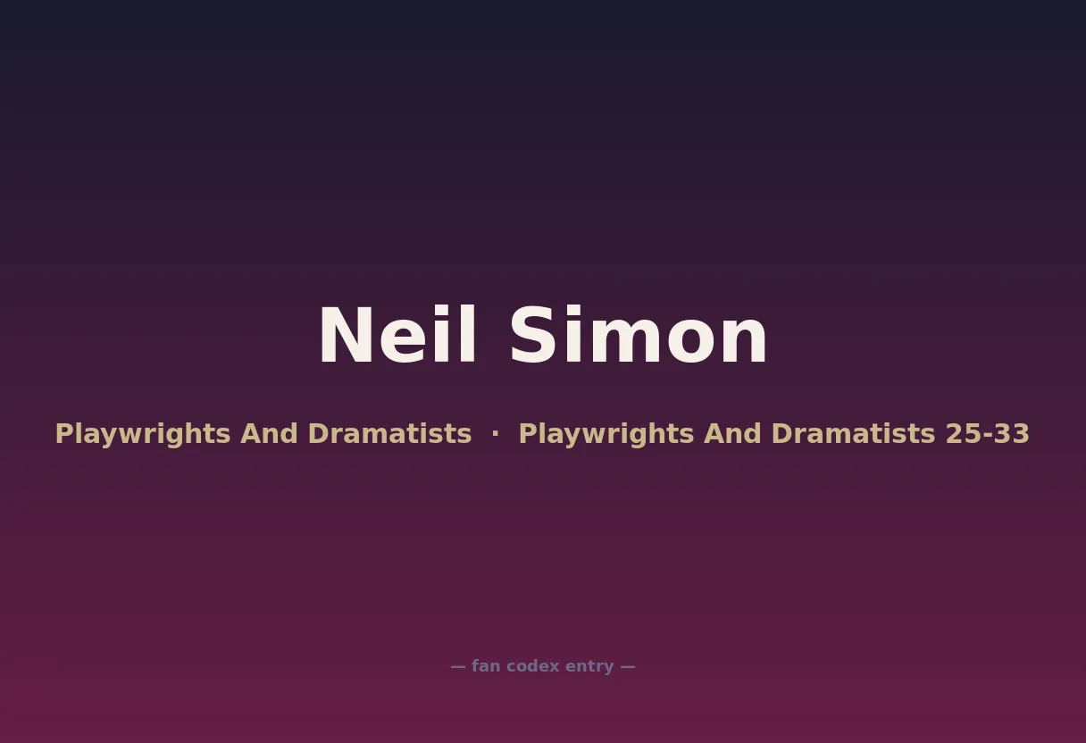 Neil Simon