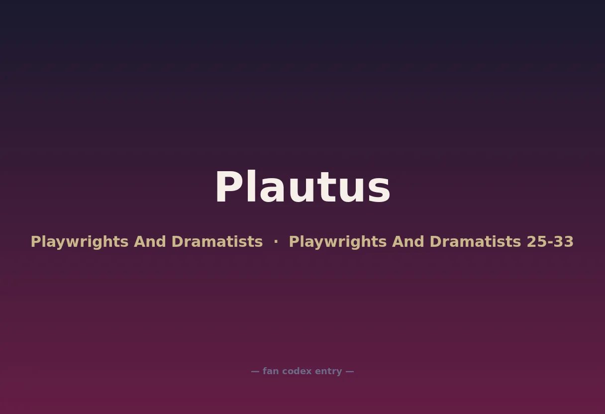 Plautus