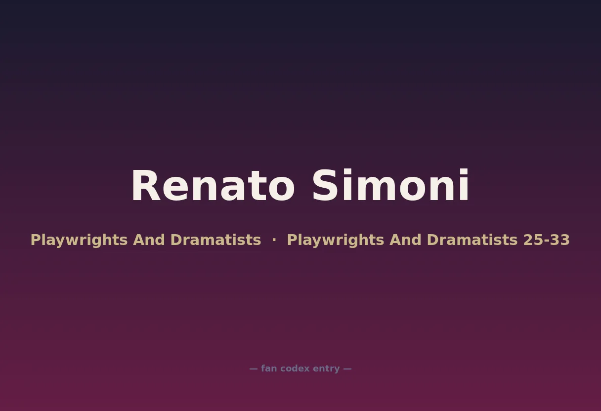 Renato Simoni