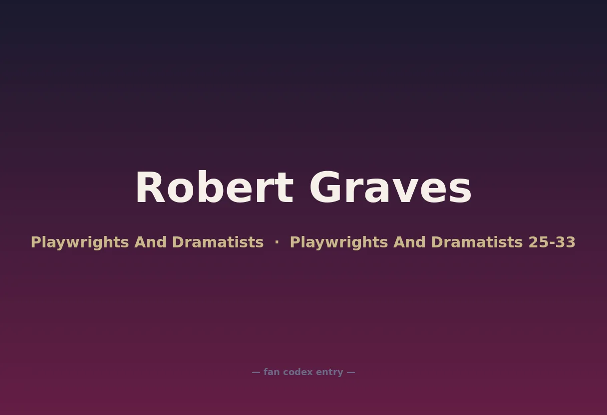 Robert Graves